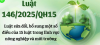 Những điểm mới quan trọng của Luật số 146/2025/QH15 trong lĩnh vực nông nghiệp và môi trường