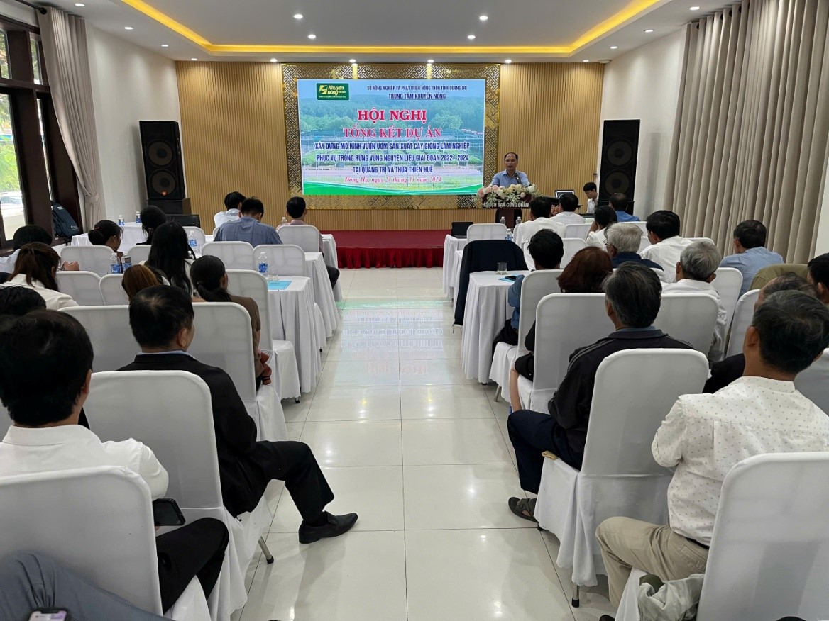 DỰ ÁN XÂY DỰNG MÔ HÌNH VƯỜN ƯƠM SẢN XUẤT CÂY GIỐNG LÂM NGHIỆP PHỤC VỤ TRỒNG RỪNG VÙNG NGUYÊN LIỆU ĐÁP ỨNG ĐƯỢCGIỐNG CHẤT LƯƠNG CAO PHỤC VỤ TRỒNG RỪNG GỖ LỚN