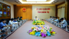 đồng chí Hà Sỹ Đồng, phó chủ tịch UBND tỉnh chủ trì họp tại điểm cầu Quảng Trị