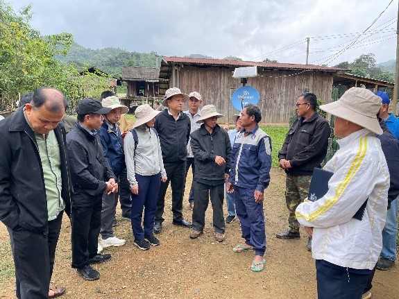 GHI NHẬN CHUYẾN KHẢO SÁT HỖ TRỢ PHÁT TRIỂN SẢN XUẤT NÔNG NGHIỆP TRÊN ĐẤT BẠN LÀO