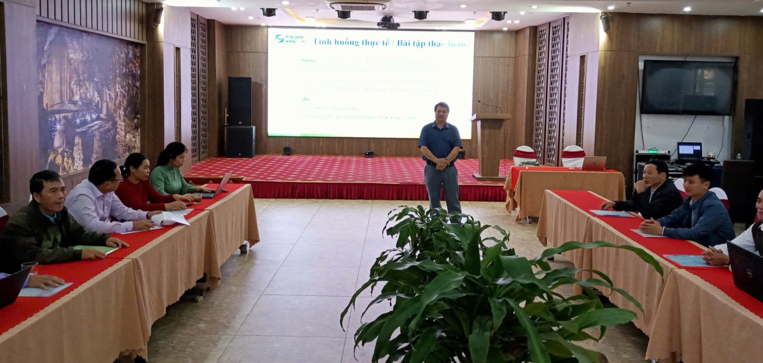 Đào tạo nâng cao năng lực cho tổ khuyến nông cộng đồng